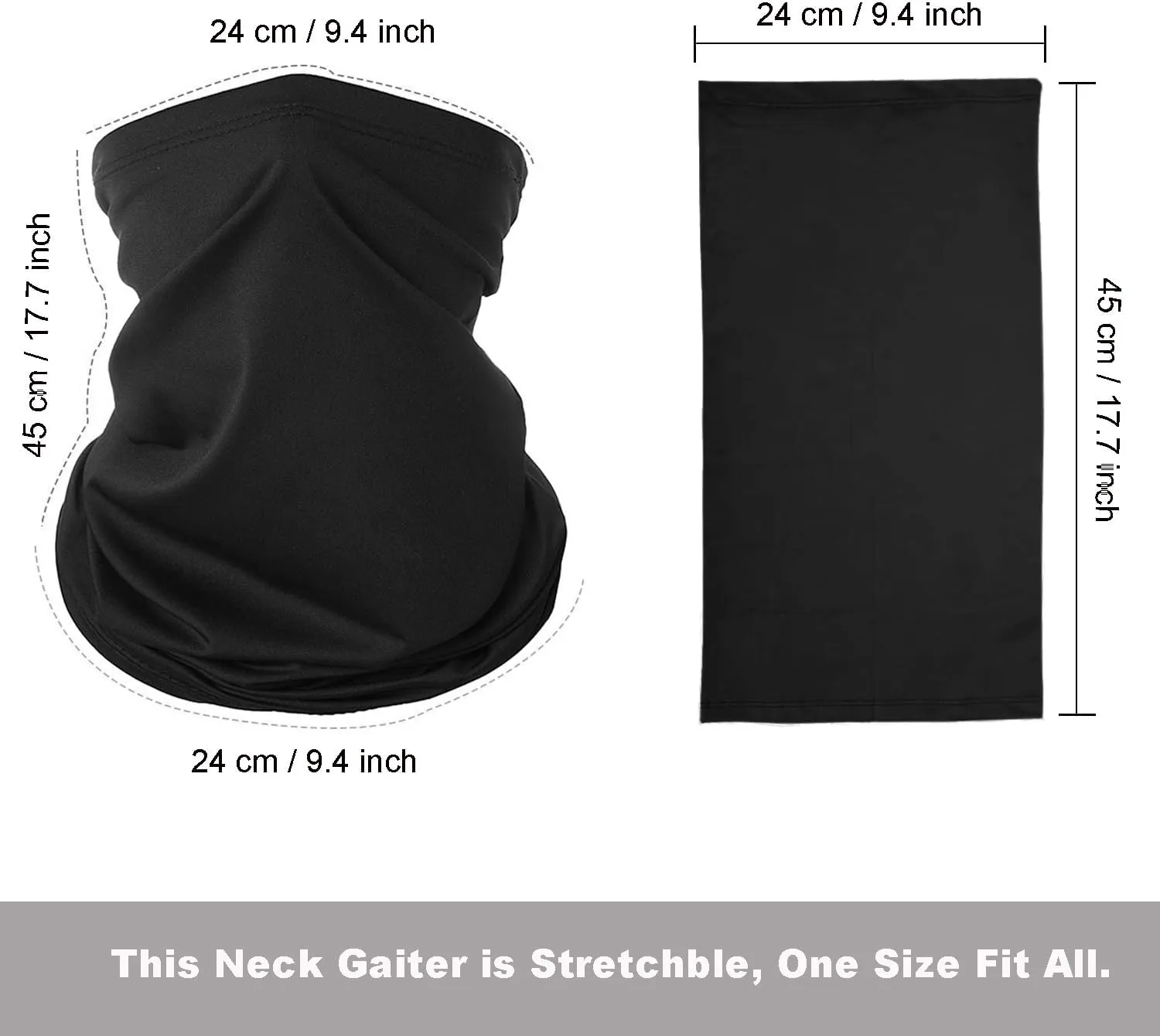 12PCS Neck Gaiter Balaclava For Men Women Sport Cycling Mask Face Cover Neck Scarf UV Face Shield