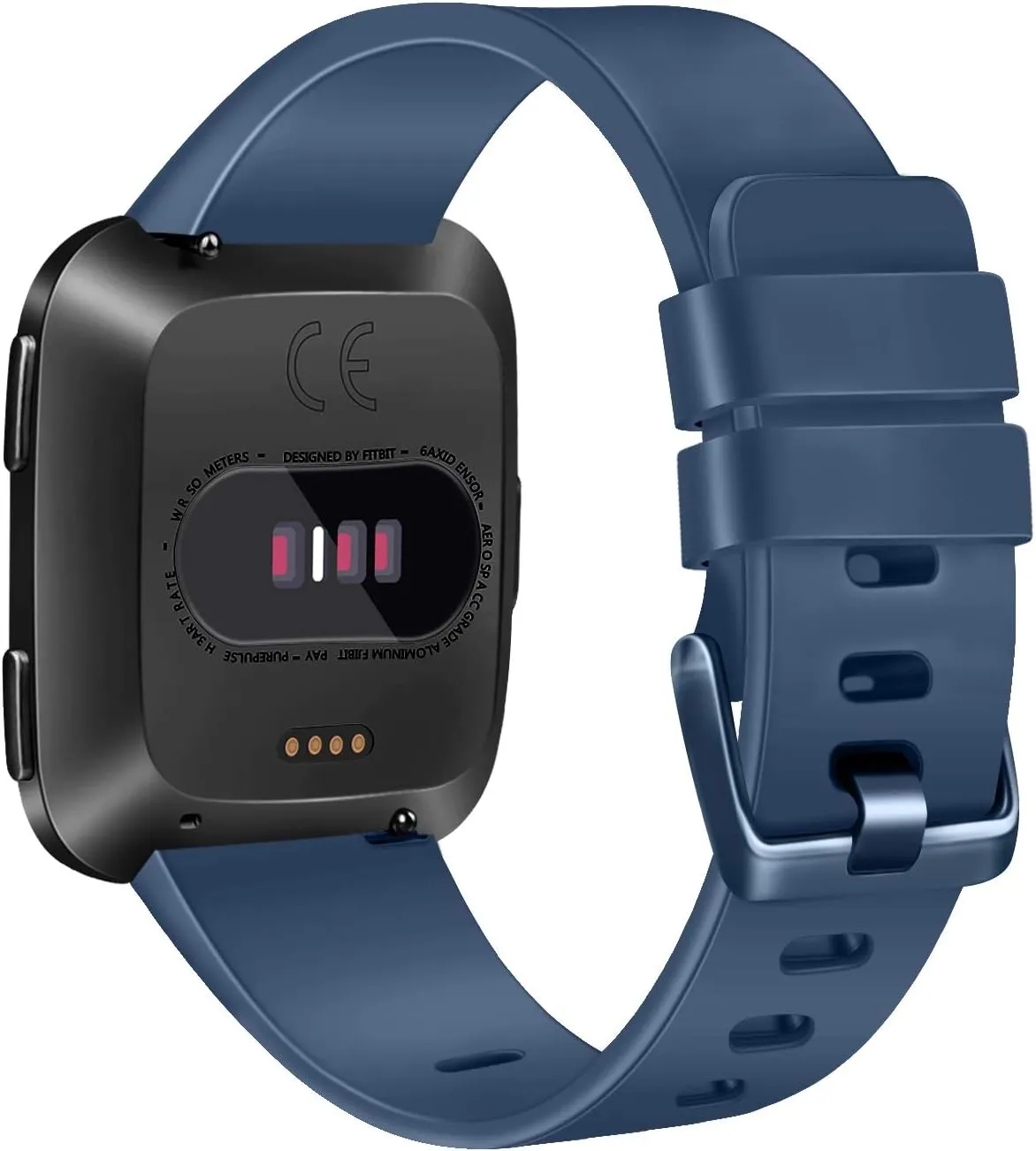 AK Sports Bands Compatible for Fitbit Versa 2, Soft Elastomer Multi-colors Replacement Wristbands for Fitbit Smart Watch