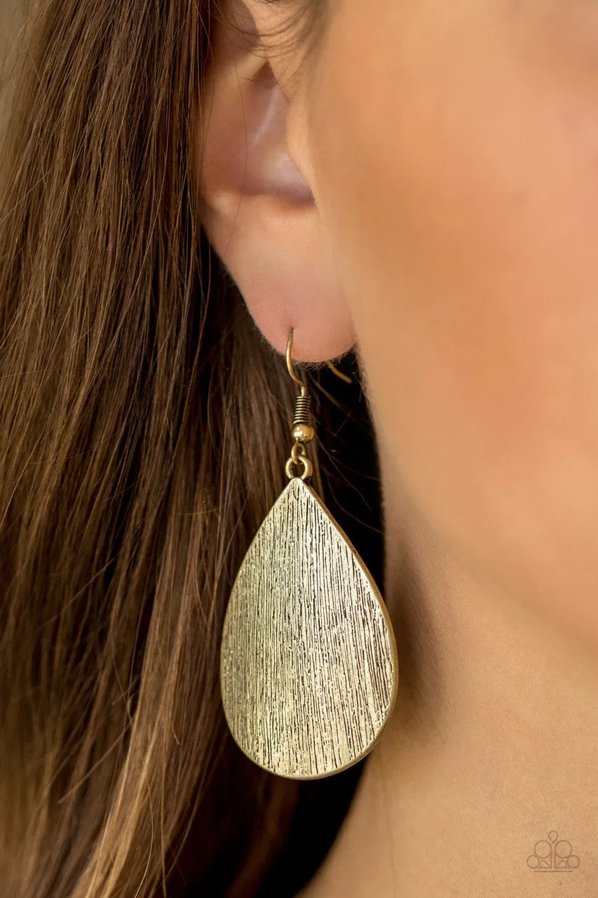 All Allure Brass Paparazzi Earrings