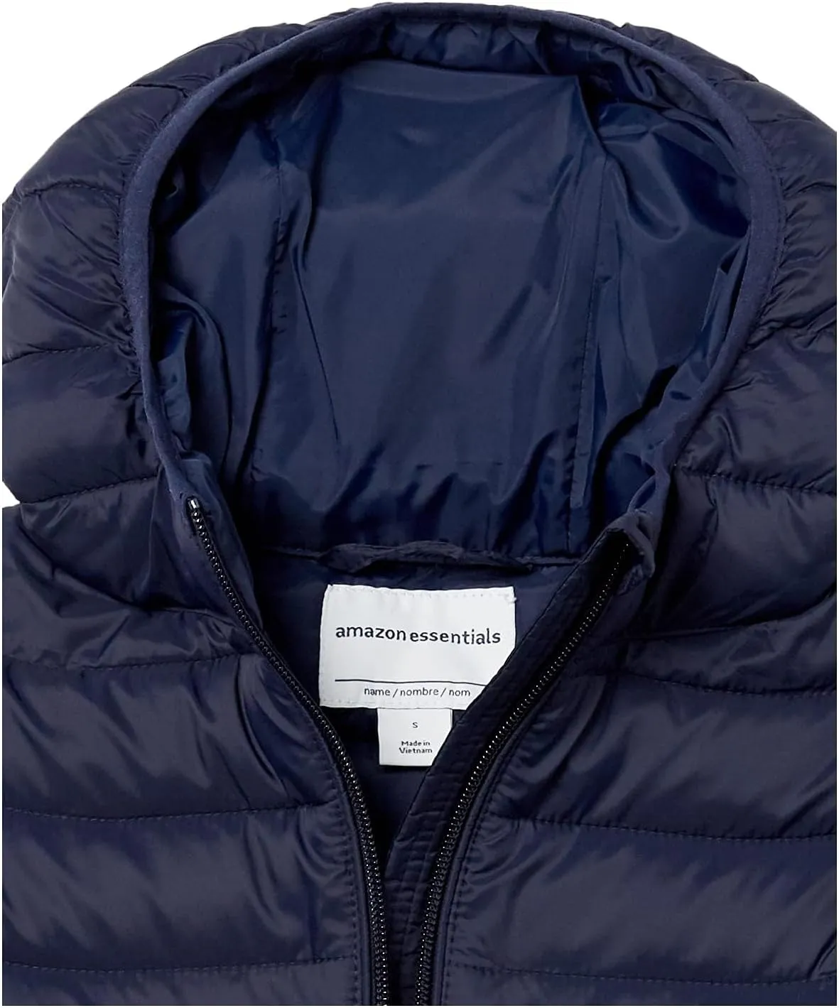 Amazon Essentials Girls and Toddlers' Lightweight Water-Resistant Packable Hooded Puffer Jacket