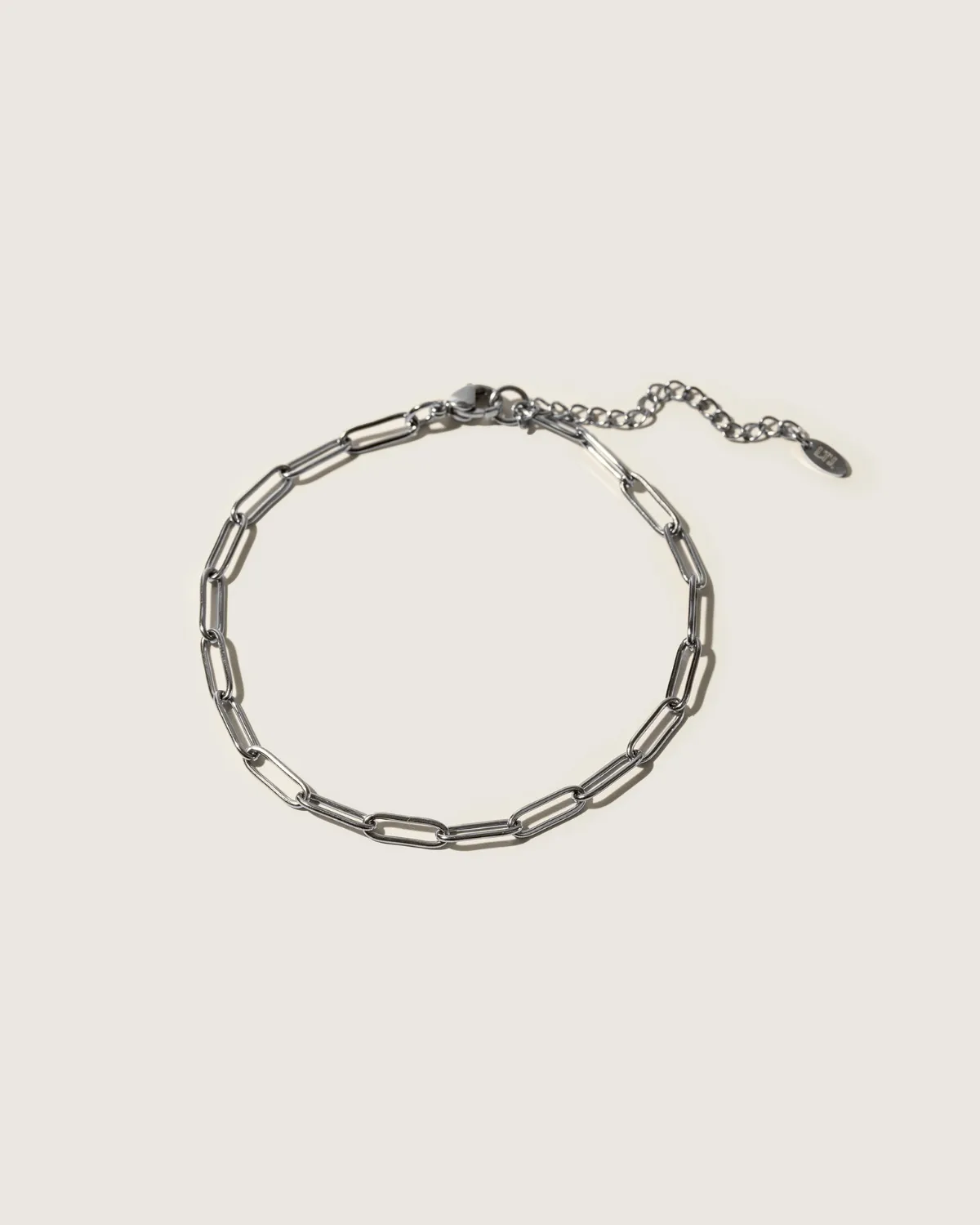 Anklet paper clip - shell