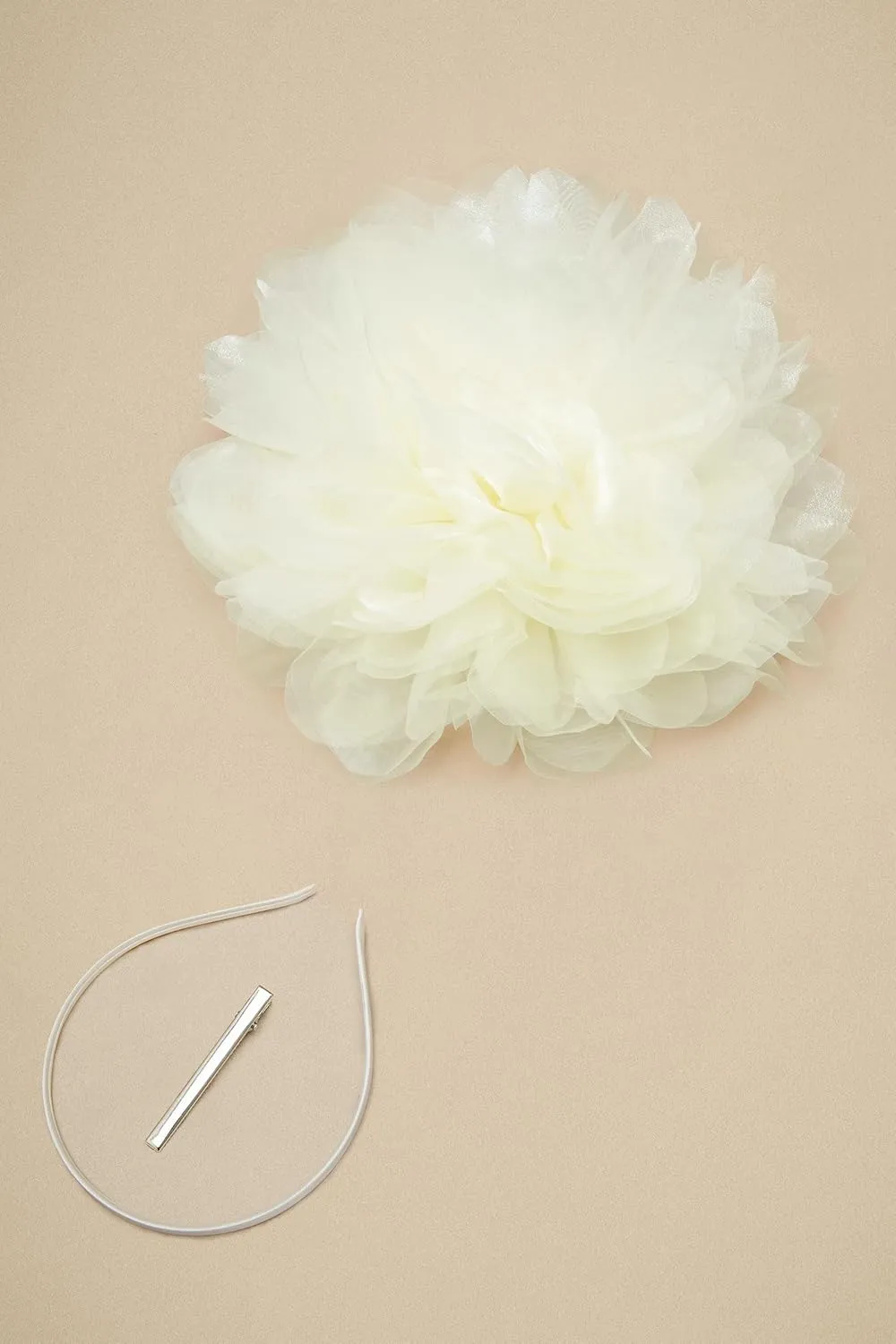 BABEYOND Fascinators Hats for Women - Tea Party Kentucky Fascinator Derby Hat Mesh Flower Fluffy Headband with Hair Clip