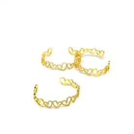 Be Mine Hearts Cuff