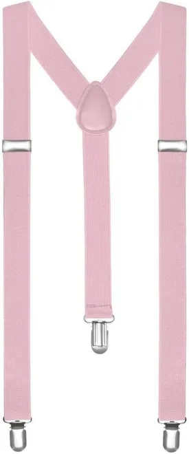 Boolavard Braces Suspenders Adjustable Slim Unisex Men Ladies Trouser Fancy Dress Clip On