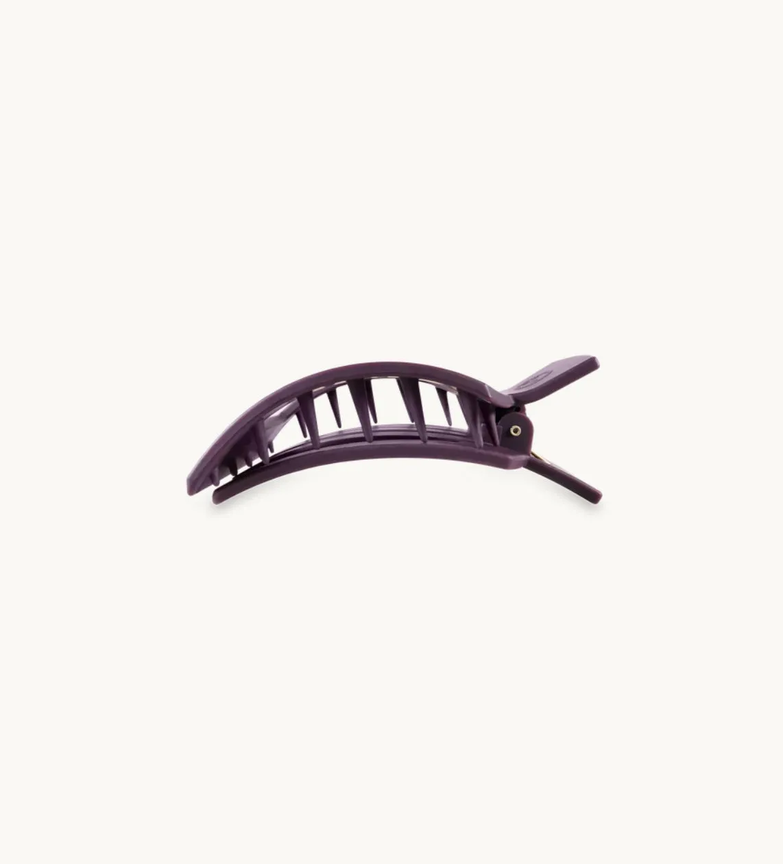 Burgundy Bliss Medium Square Flat Hair Clip