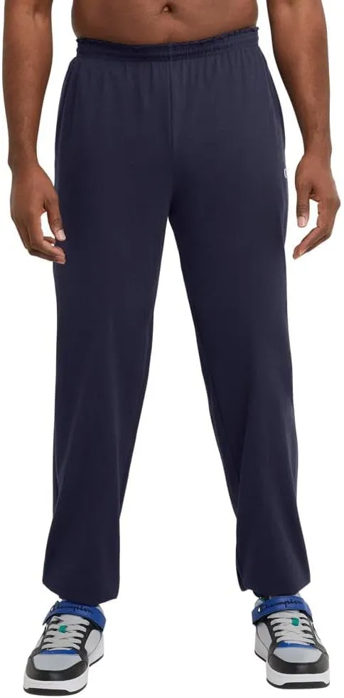 Champion Men's Pants, Everyday Cotton, Lightweight Lounge, Knit Pants for Men (Reg. Or Big & Tall)