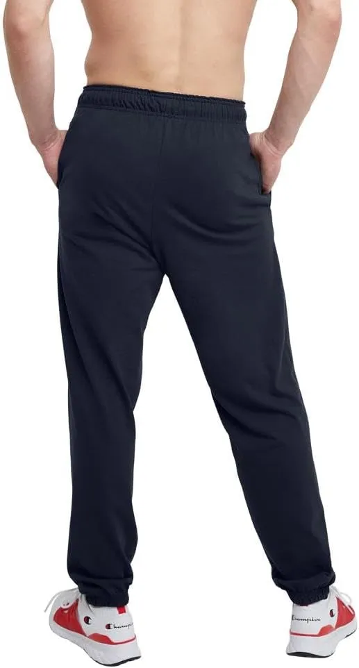 Champion Men's Pants, Everyday Cotton, Lightweight Lounge, Knit Pants for Men (Reg. Or Big & Tall)