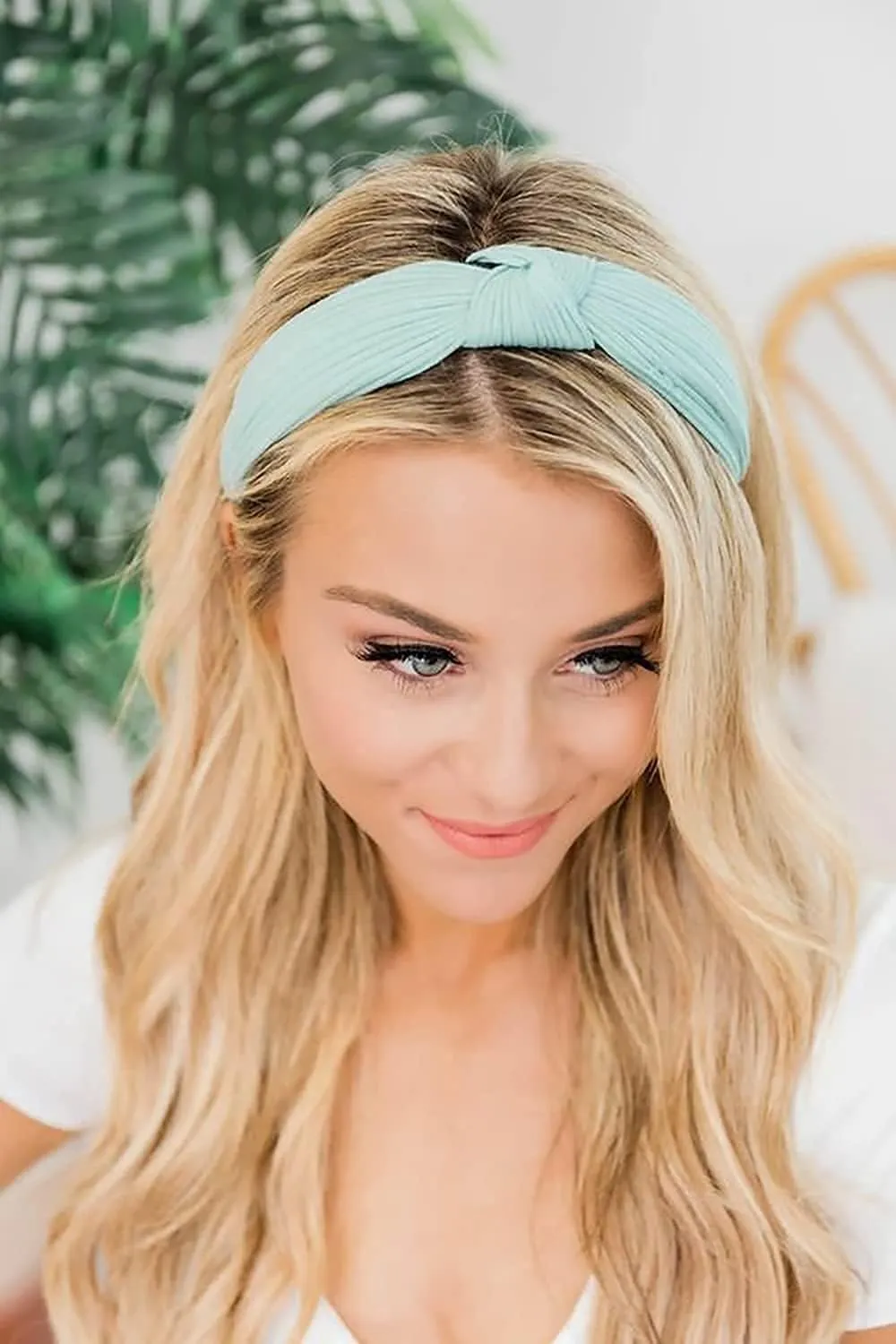DRESHOW 8 Pack Knotted Headbands for Women Wide Turban Headband Yoga Exercise Ribbing Hair Hoop Hair Bands Accessories