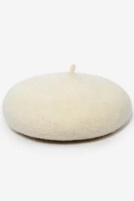 FASHION SOLID FUZZY BERET