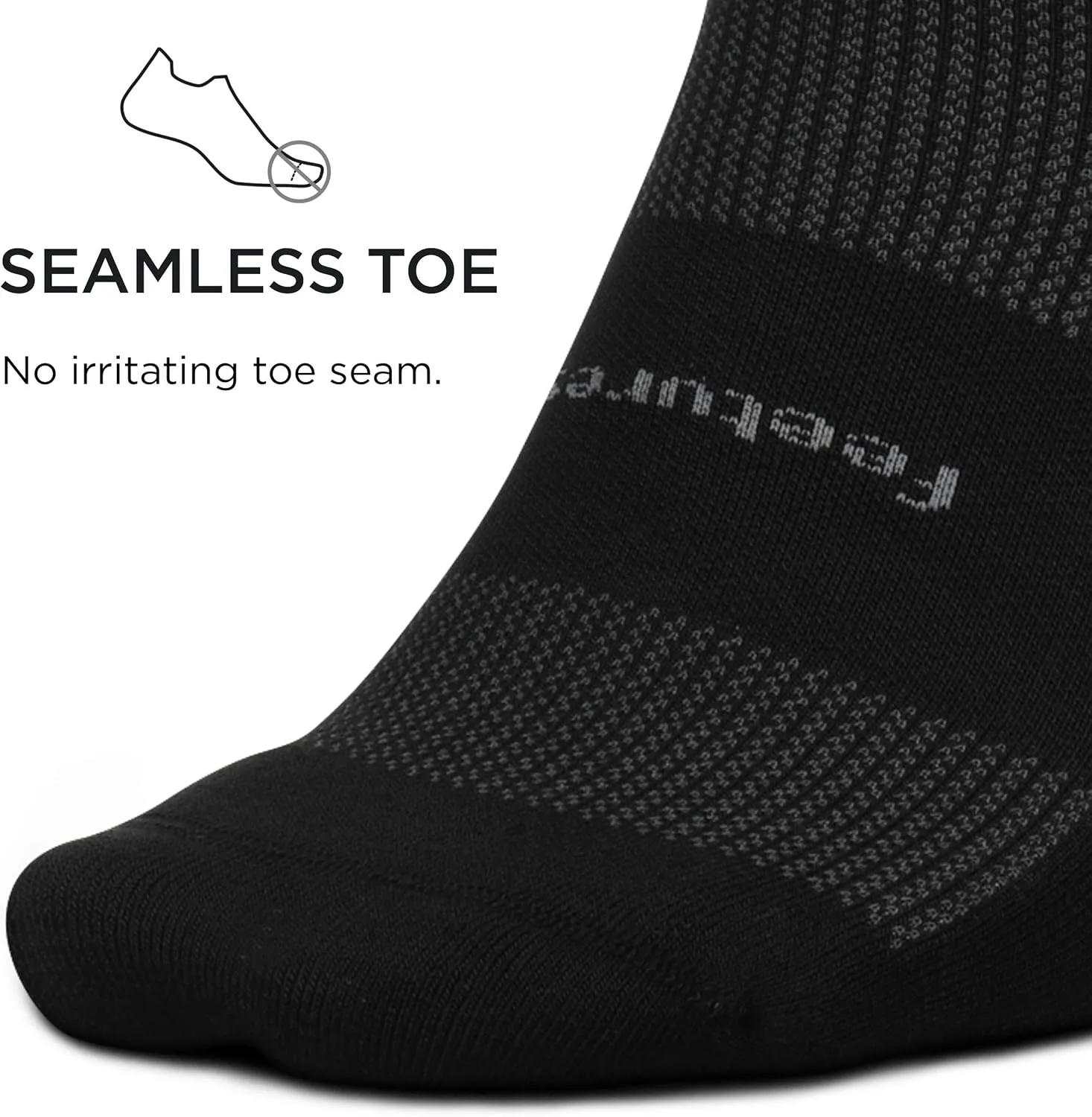 Feetures High Performance Max Cushion Quarter Sock for Women & Men - Moisture-Wicking Athletic Socks - (1 Pair)