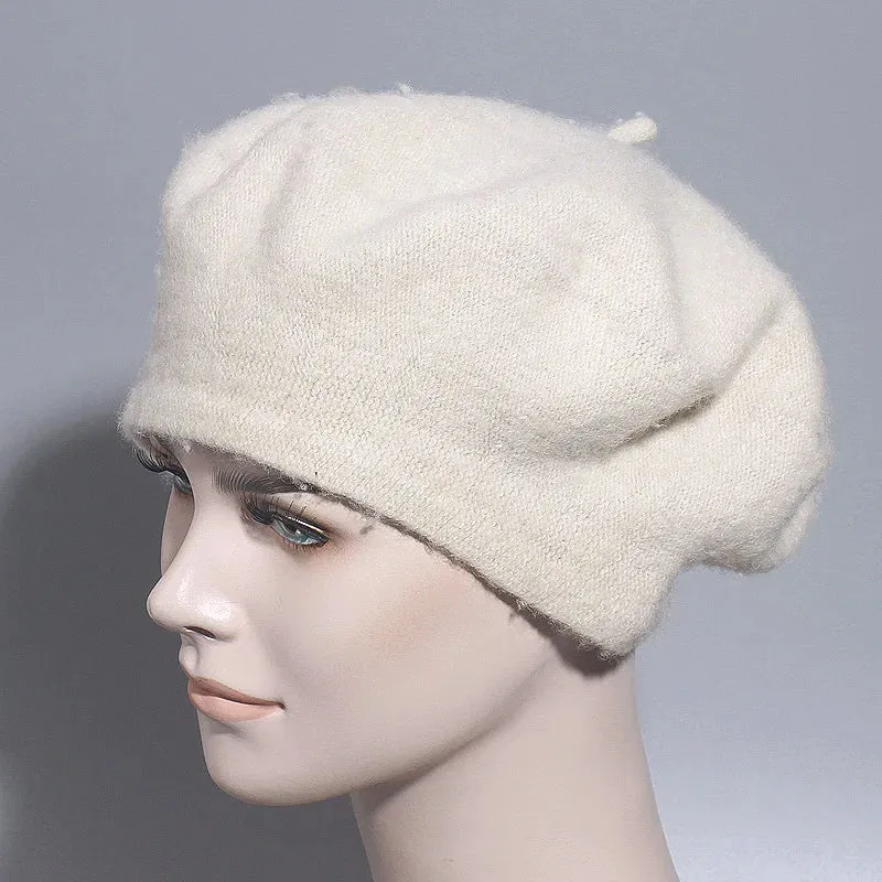 French Style Wool Beret Hat - Elegant and Comfortable