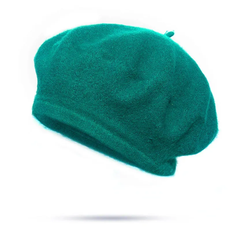French Style Wool Beret Hat - Elegant and Comfortable
