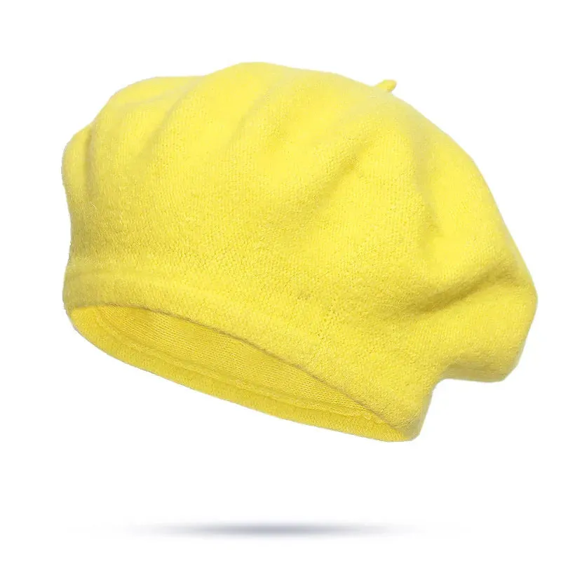 French Style Wool Beret Hat - Elegant and Comfortable