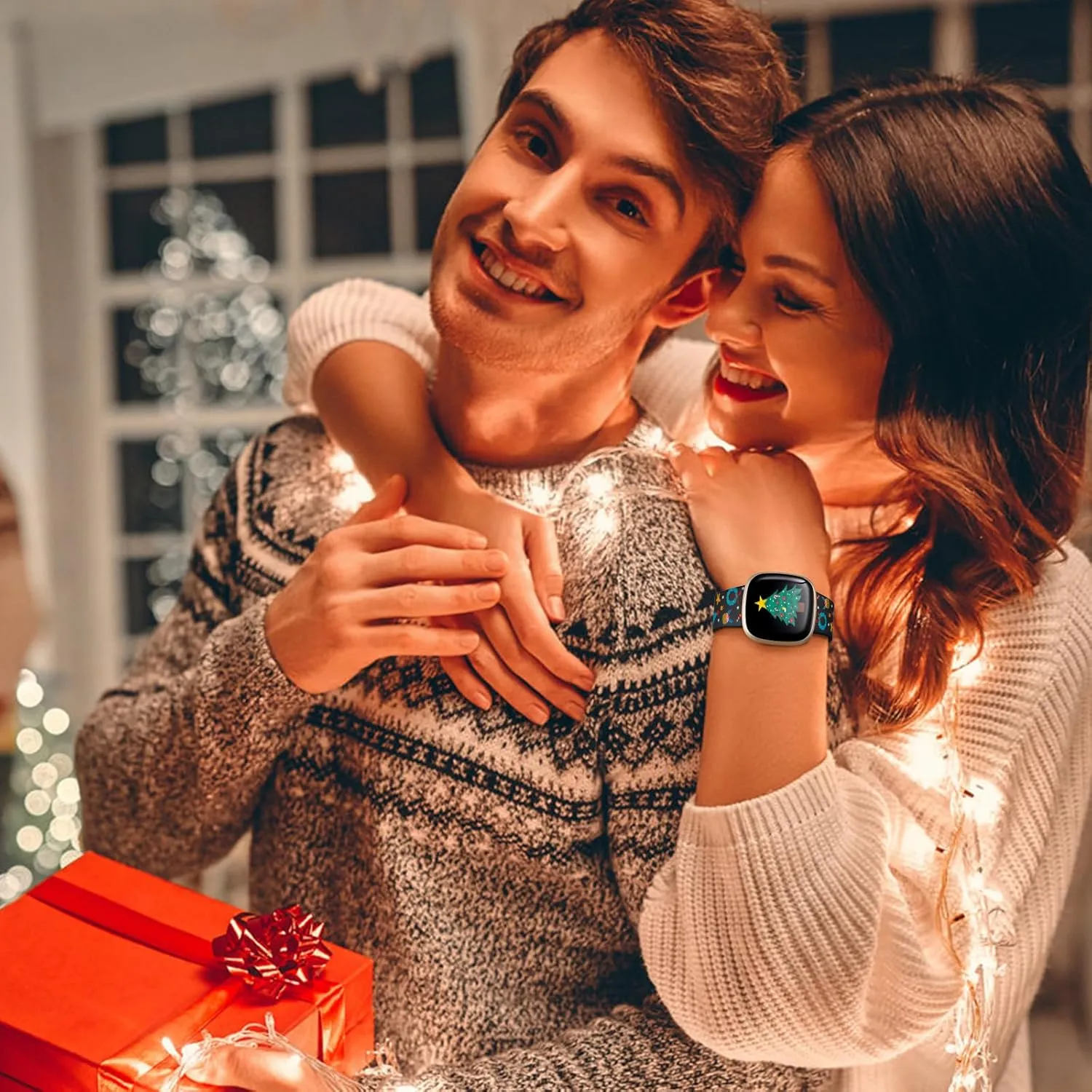 Getino Sport Band Compatible with Fitbit Versa 4 Bands/Versa 3 Bands & Fitbit Sense Bands/Sense 2 Bands for Women Men, Soft Replacement Strap Accessories for Fitbit Sense/Sense 2/Versa 4/Versa 3 Watch