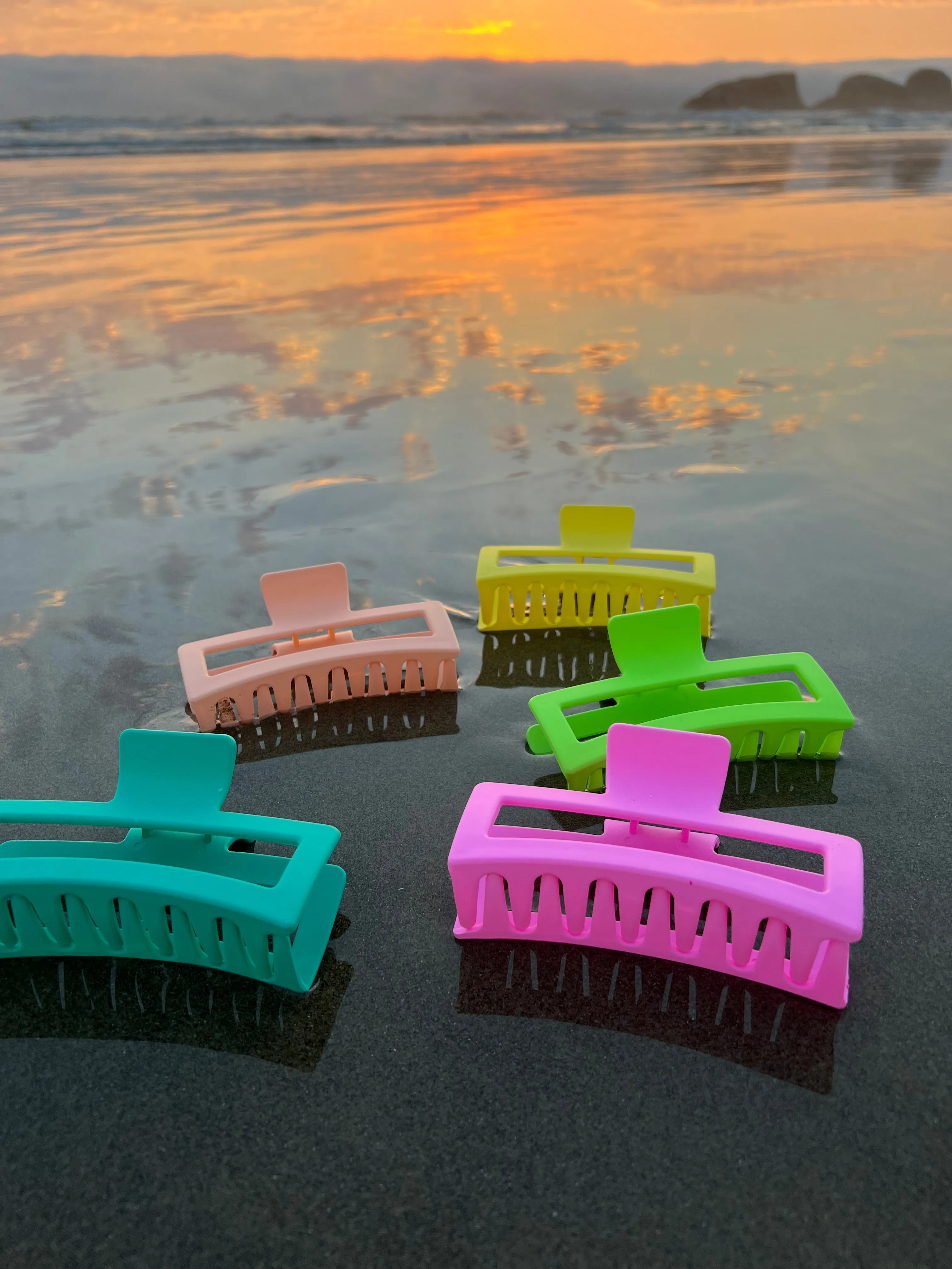 Jumbo Summer Matte Square Claw