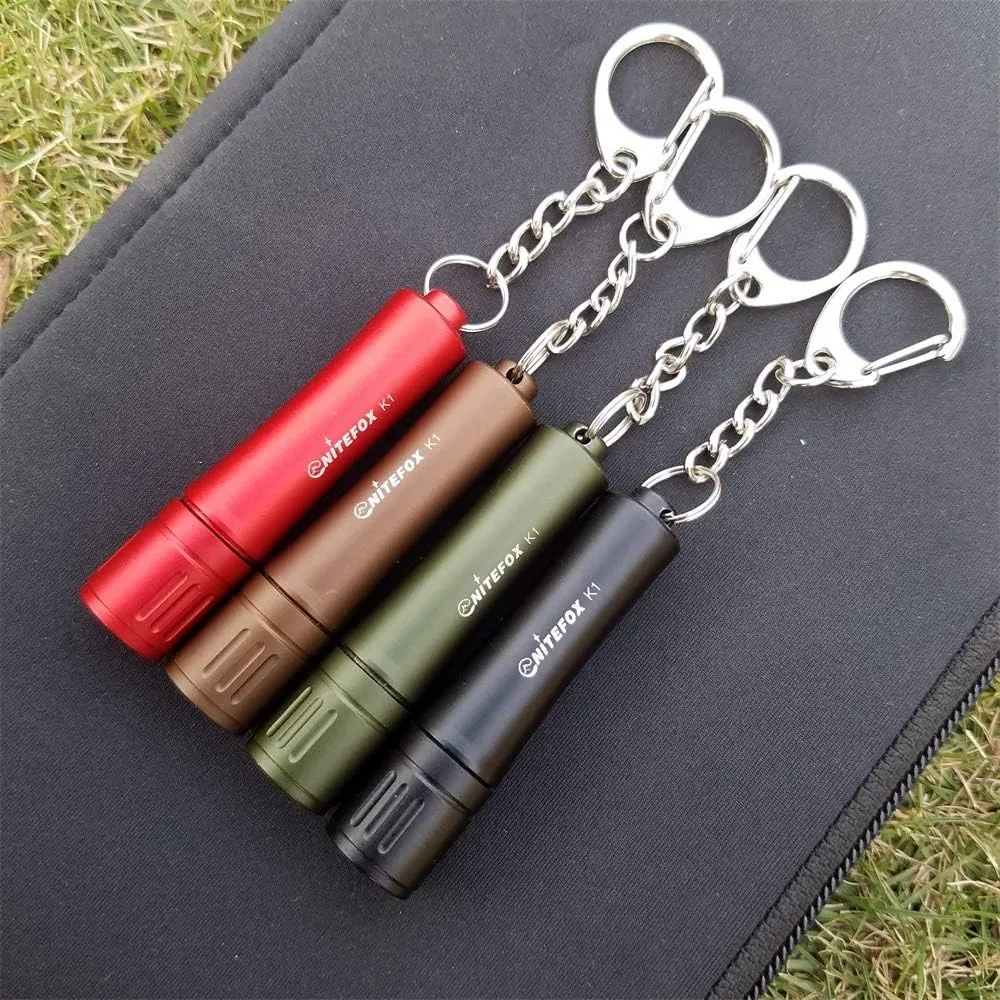 K1 Mini AAA Keychain Flashlight High Bright 150 Lumens Small Pocket Flashlight Pen Light Portable Compact EDC Light for Everyday Walking Camping Hiking Flashlight