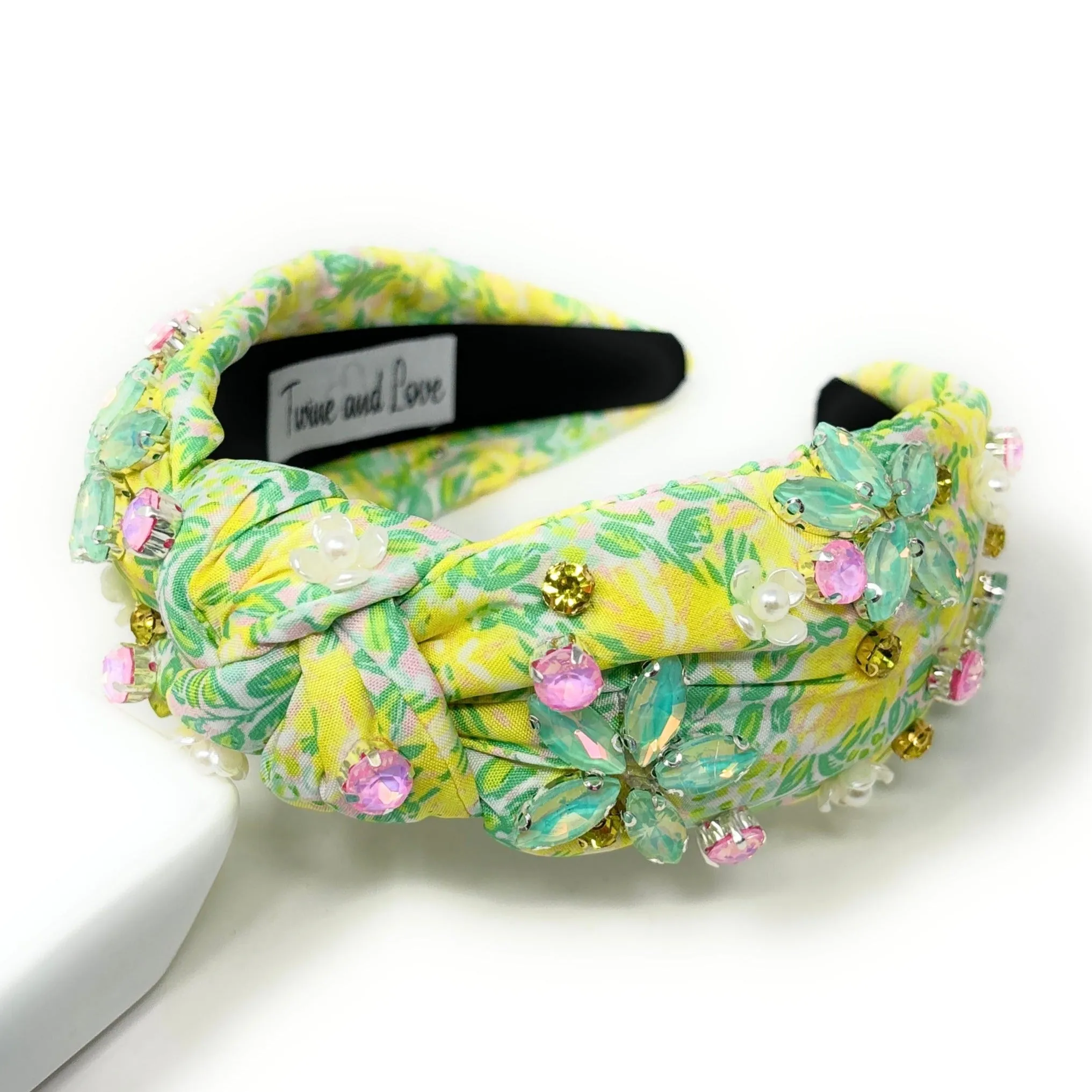 Kai Top Knot Jeweled Headband