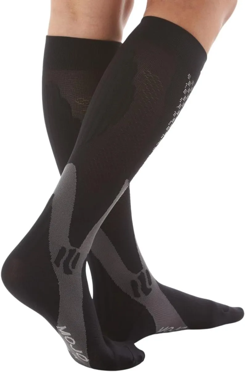 Mojo Compression Socks for Women and Men 20-30mmHg Knee High, A602