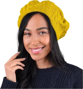 Nollia Soft Knit Solid Color Beanie, Chic, and Lightweight Crochet Knitted Style Beanie Hat for Women, One Size Slouchy Hat
