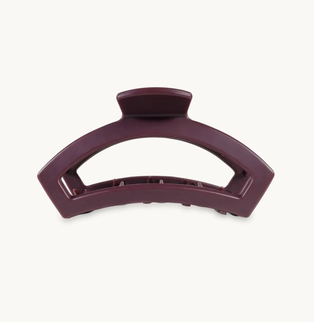 Open Burgundy Bliss Large Hair Clip