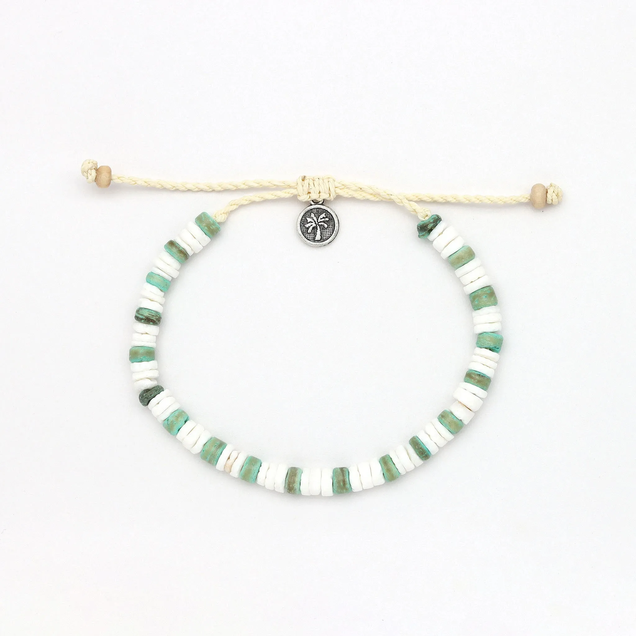Pai Canyon Natural Beaded Anklet