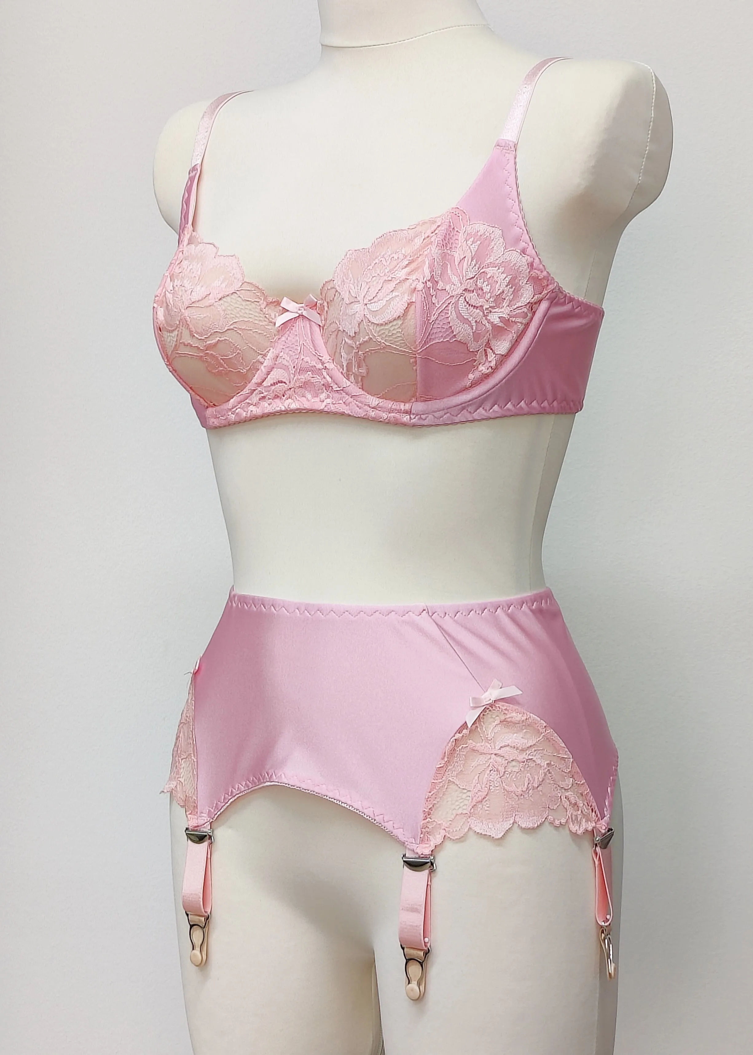 Pink SCARLETT Garter Belt