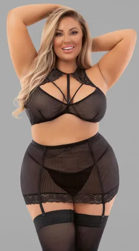 Plus Size Strap Me In Bra Set