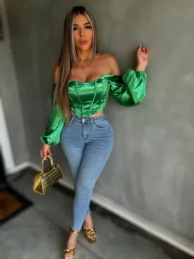 Queen Top (Green)