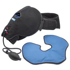 RangeMaster Adjustable Shoulder Compression Wrap for Hot/Cold Therapy - Relieve Arm Pain with Immobilizer Support for Tendonitis, Dislocated Joint, and Rotator Cuff Injuries | (FSA/HSA Approved)