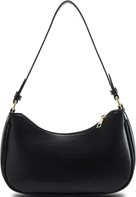 Shoulder Bag for Women Y2K Trendy Hobo Handbags Purse Vegan Leather Clutch Handbag with 2 Adjustable Removable Straps
