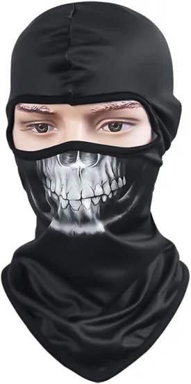 Skull Mask Balaclava Ghost Bandana Motorcycle Full Face Masks Halloween Mask