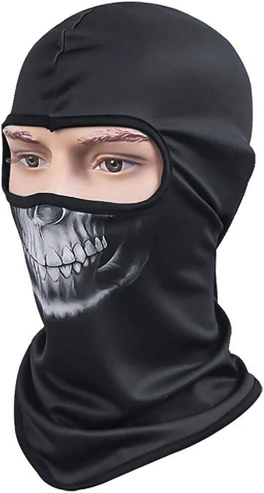 Skull Mask Balaclava Ghost Bandana Motorcycle Full Face Masks Halloween Mask