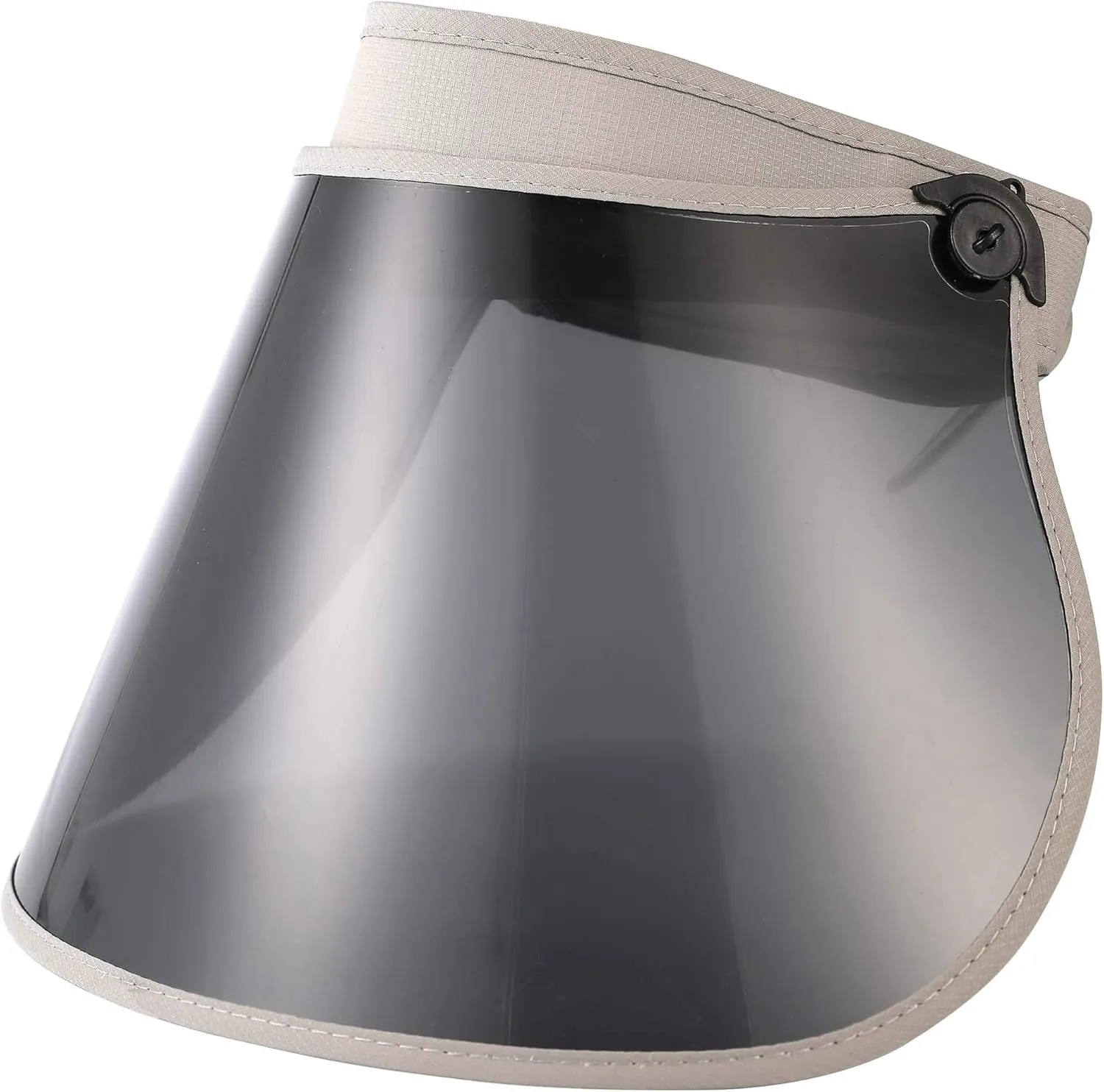 Sun Visors Hat Women Roll up Adjustable Outdoors Wide Brim Clear Visor Cap