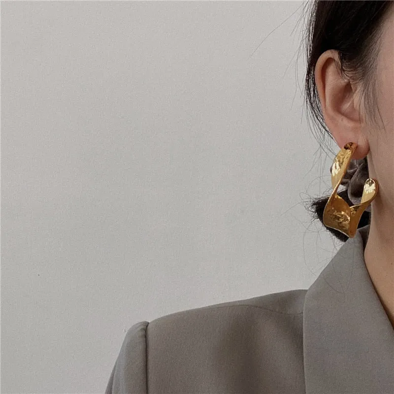 TEEK - Thick Twist Under Earrings