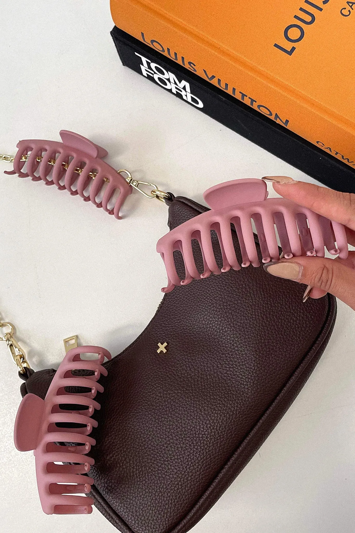 Terra Claw Clip - Blush