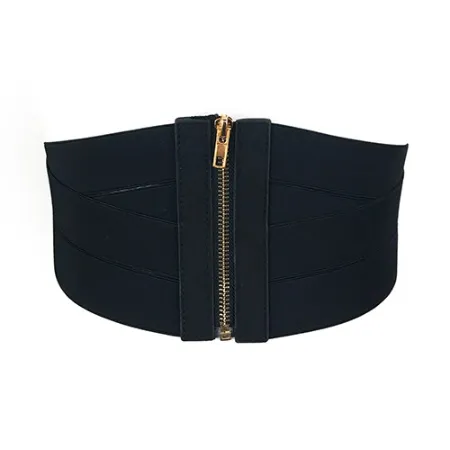 Tie Front Classic Corset Elastic Belt