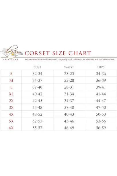 Top Drawer 2 PC Steel Boned Nude & Black Mesh Underwire Bustier Corset & Skirt Set