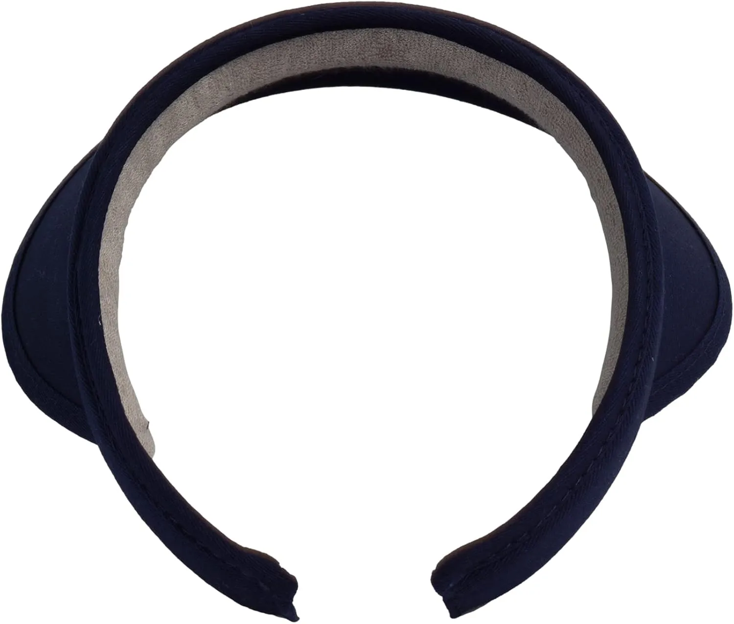 TOP HEADWEAR Sports Cotton Twill Clip-On Visor 3.5 Inch Wide Brim