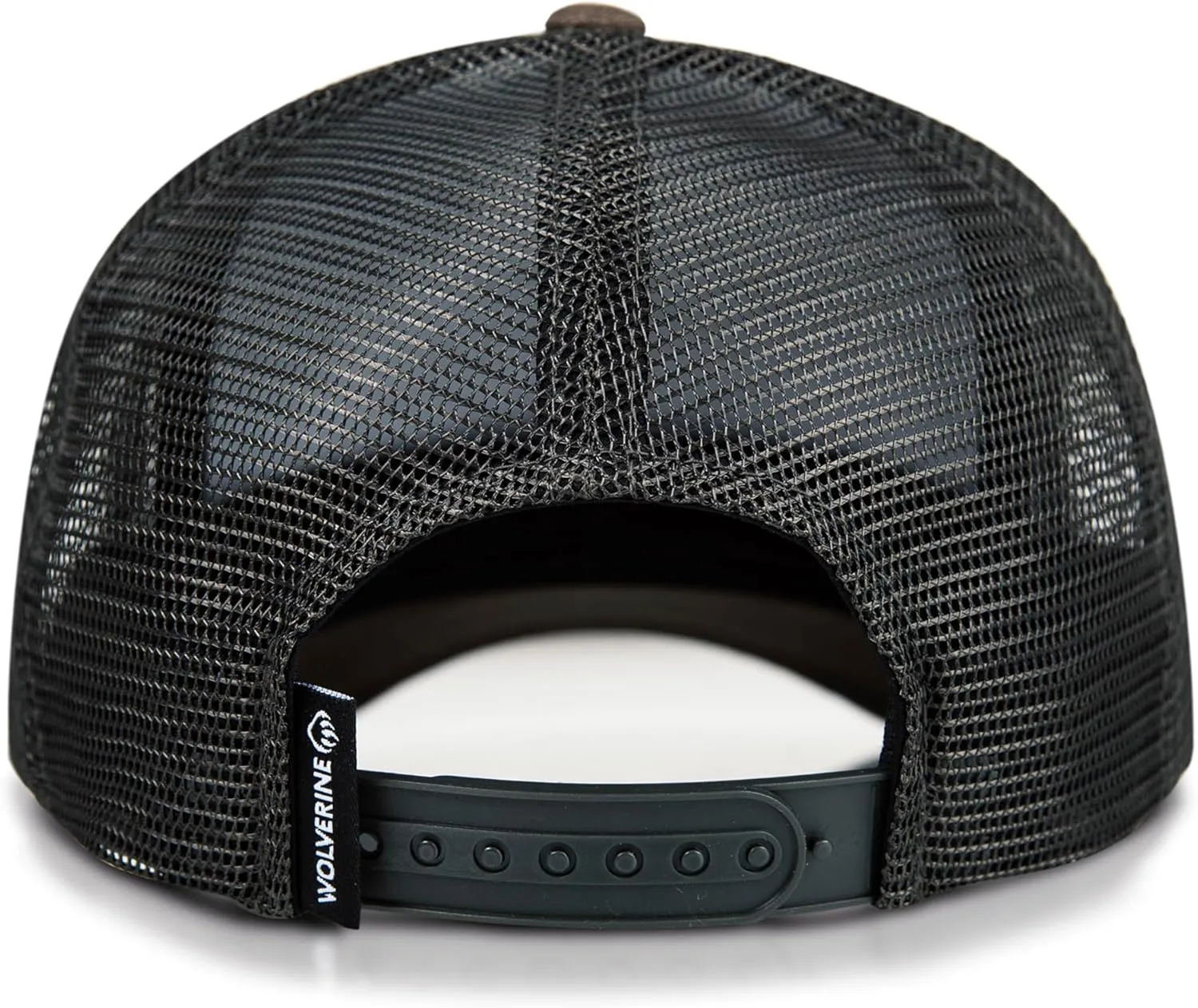 Wolverine Trucker Hat | Mesh Back | Snapback | Adjustable | Rugged | Durable | Workwear